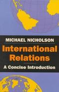 International Relations: A Concise Introduction cover