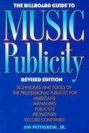 The Billboard Guide to Music Publicity cover