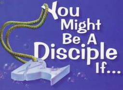 You Might Be a Disciple If cover
