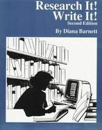 Research It! Write It cover