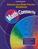 Math Concepts, Grade 5, Reteach and Skills Practice Workbook cover