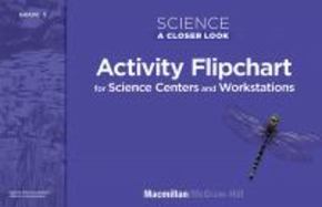 Science, A Closer Look, Grade 5, Activity Flipchart cover
