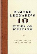 Elmore Leonard's 10 Rules of Writing cover