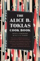 Alice B. Toklas Cook BookThe cover