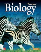 Glencoe Biology, Student Edition cover