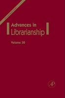 Advances in Librarianship cover