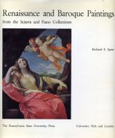 Renaissance and Baroque Paintings from the Sciarra and Fiano Collections cover