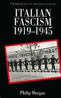 Italian Fascism cover