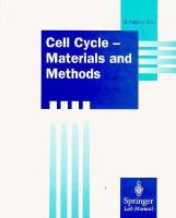 Cell Cycle - Materials and Methods cover