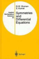 Symmetries and Differential Equations cover