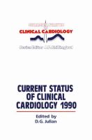 Current Status of Clinical Cardiology 1990 cover