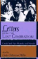 Letters from the Lost Generation: Gerald and Sara Murphy and Friends cover