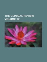 The Clinical Review cover