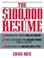 The $100,000 Resume cover
