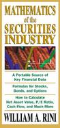 Mathematics of the Securities Industry cover