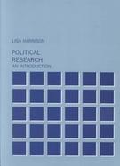 Political Research An Introduction cover