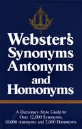 Webster's Synonyms, Antonyms and Homonyms cover
