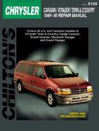Chrysler Caravan, Voyager, and Town & Country, 1984-95 cover