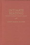 Intimate Reading The Contemporary Women's Memoir cover