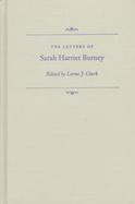 The Letters of Sarah Harriet Burney cover