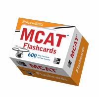 McGraw-Hill's MCAT Flashcards cover