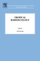 Tropical Radioecology cover