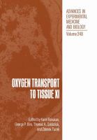 Oxygen Transport to Tissue XI cover