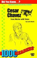 Cesar Chavez Uniting Farm Workers of America cover