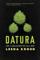 Datura, or A Delusion We All See cover
