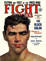 Fight Stories, September 1930 cover