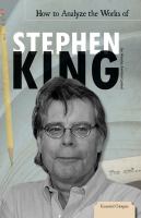 How to Analyze the Works of Stephen King cover