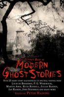 The Mammoth Book of Modern Ghost Stories (Mammoth) cover