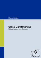 Online-Marktforschung cover