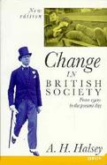 Change in British Society cover