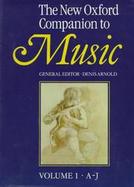 The New Oxford Companion to Music cover