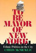 To Be Mayor of New York Ethnic Politics in the City cover