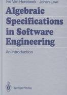 Algebraic Specifications in Software Engineering: An Introduction cover