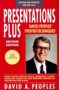 Presentations Plus David Peoples' Proven Techniques cover