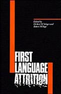 First Language Attrition cover