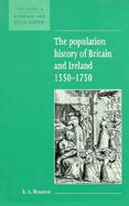 The Population History of Britain and Ireland 1500-1750 cover