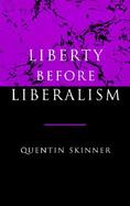 Liberty Before Liberalism cover