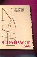 Nasb Compact Bible Black Bonded Leather With Snap Flap cover