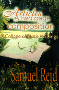 Articles, a Two Page Composition A Collage of Note Writings cover