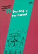 Starting a Restaurant cover
