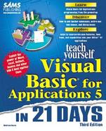 Teach Yourself Visual Basic 5 for Applications in 21 Days cover