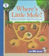 Where's Little Mole? cover