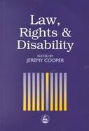 The Law, Rights and Disability cover