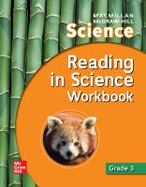 Macmillan/McGraw-Hill Science, Grade 3, Reading in Science Workbook cover
