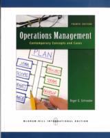 Operations Management Contemporary Concepts and Cases cover