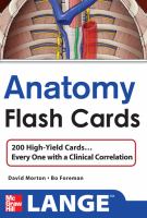 Anatomy Flash Cards cover
